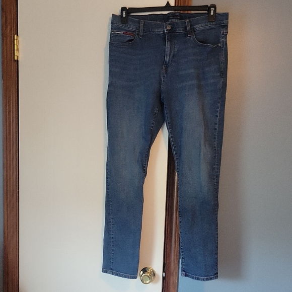 Tommy Hilfiger Men's Slim Jeans Size 34x30 - Picture 1 of 8